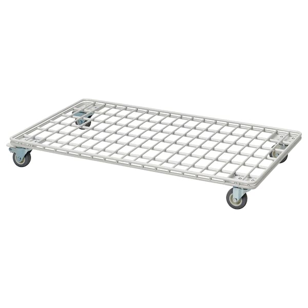 IKEA INVALLNING utility cart, for boxes white, 26 3/4x15 3/8 in, Ikea Ireland | 9874MHZFE