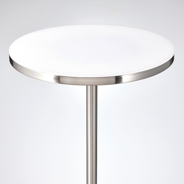 IKEA ISJAKT LED floor uplighter/reading lamp, dimmable/nickel plated, 71 in, Ikea Ireland | 2786ZNVSG