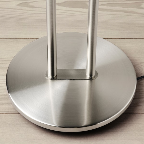 IKEA ISJAKT LED floor uplighter/reading lamp, dimmable/nickel plated, 71 in, Ikea Ireland | 2786ZNVSG