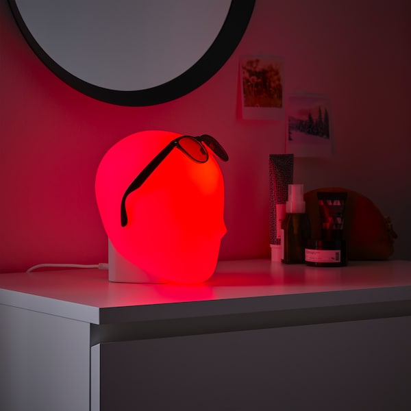 IKEA ISKÄRNA LED table lamp, multicolor, Ikea Ireland | 4713KRVCU