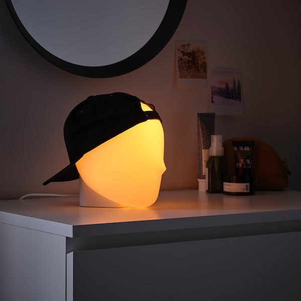 IKEA ISKÄRNA LED table lamp, multicolor, Ikea Ireland | 4713KRVCU