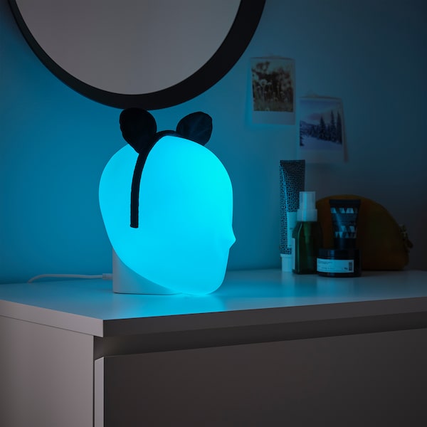 IKEA ISKÄRNA LED table lamp, multicolor, Ikea Ireland | 4713KRVCU