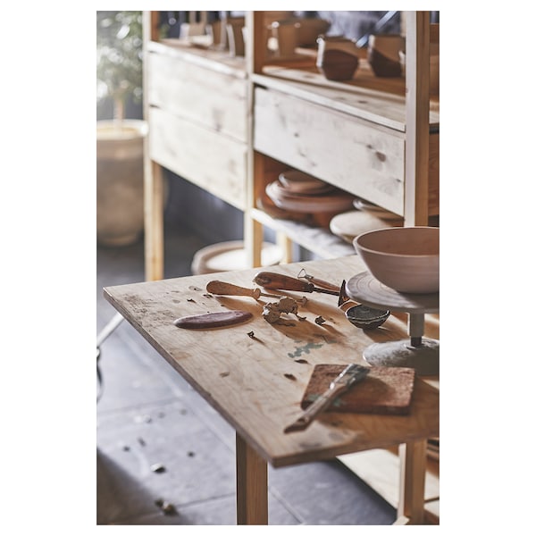 IKEA IVAR folding table, pine, 31 1/2x19 5/8-43 3/4 in, Ikea Ireland | 4732CGEFN