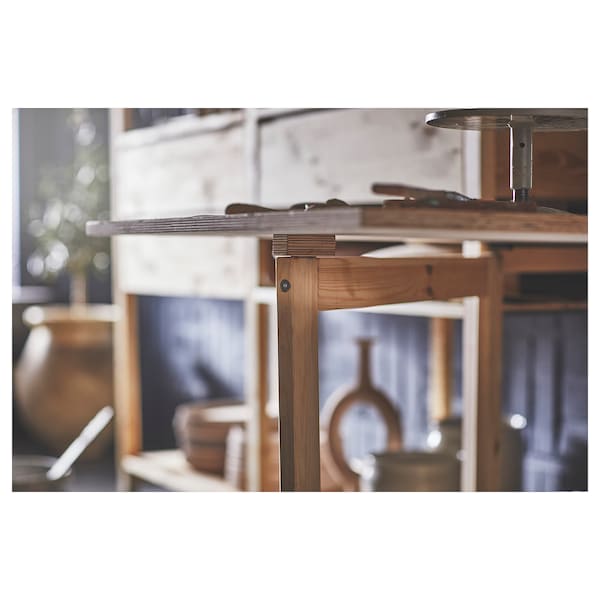 IKEA IVAR folding table, pine, 31 1/2x19 5/8-43 3/4 in, Ikea Ireland | 4732CGEFN