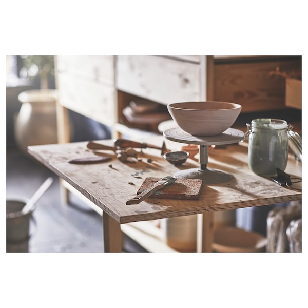IKEA IVAR folding table, pine, 31 1/2x19 5/8-43 3/4 in, Ikea Ireland | 4732CGEFN