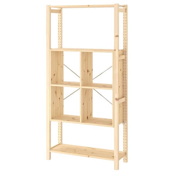IKEA IVAR shelving unit, 35x11 3/4x70 1/2 in, Ikea Ireland | 0918VSLIW