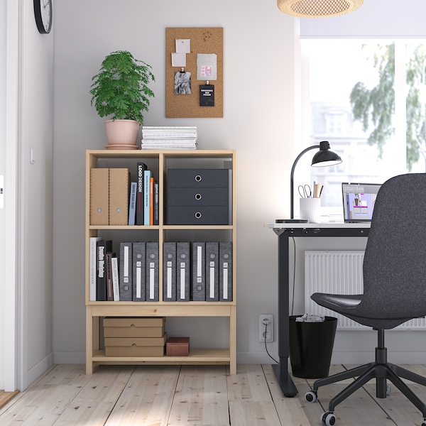 IKEA IVAR shelving unit with underframe, 31 1/2x11 3/4x47 1/4 in, Ikea Ireland | 6493ZYPLW