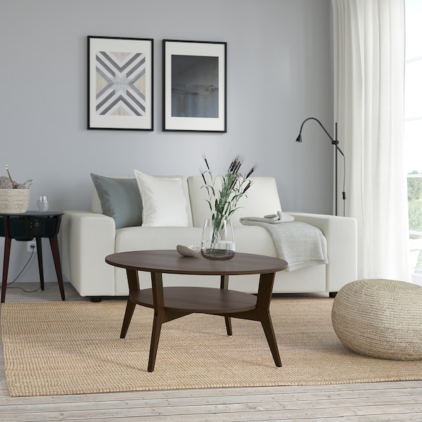 IKEA JAKOBSFORS coffee table, 31 1/2 in Dark Brown Stained Oak Veneer, Ikea Ireland | 5310VMJOX