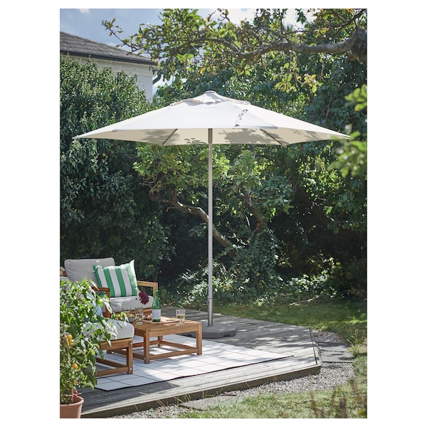 IKEA JOGGESÖ umbrella, light grey-beige, 118 1/8 in, Ikea Ireland | 0974JKDMQ