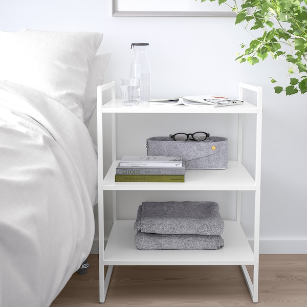 IKEA JONAXEL shelf unit, white, 19 5/8x20 1/8x27 1/2 in, Ikea Ireland | 3675PAOXE