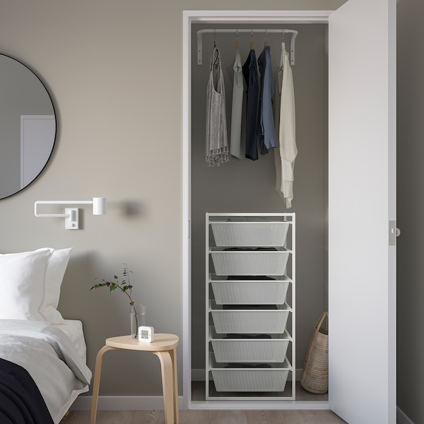 IKEA JONAXEL storage combination, 19 5/8x20 1/8x41 in White, Ikea Ireland | 6184KBGMP