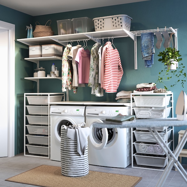 IKEA JONAXEL storage combination, 19 5/8x20 1/8x41 in White, Ikea Ireland | 6184KBGMP