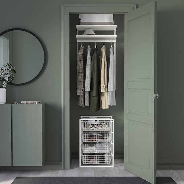 IKEA JONAXEL storage combination, 19 5/8x20 1/8x27 1/2 in White, Ikea Ireland | 7650JTAQF