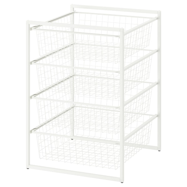 IKEA JONAXEL storage combination, 19 5/8x20 1/8x27 1/2 in White, Ikea Ireland | 7650JTAQF