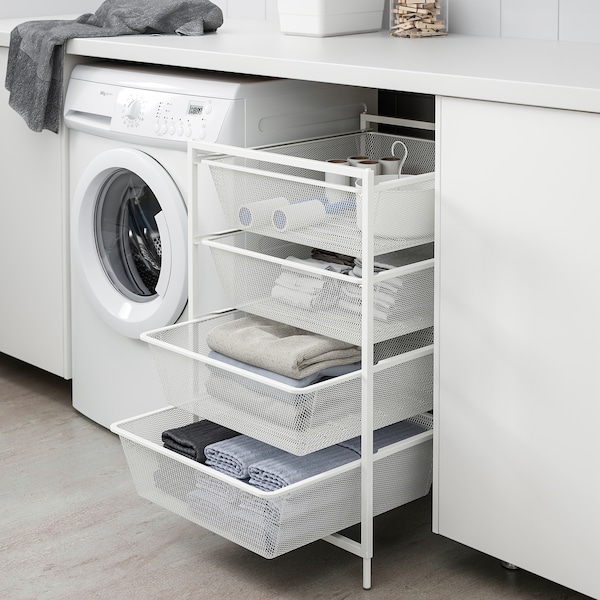 IKEA JONAXEL storage combination, 19 5/8x20 1/8x28 3/4 in White, Ikea Ireland | 2054DKUBJ