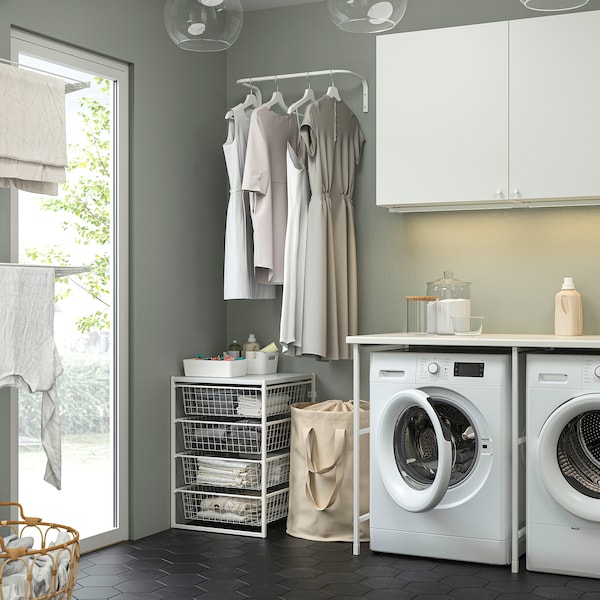 IKEA JONAXEL storage combination, 19 5/8x20 1/8x27 1/2 in White, Ikea Ireland | 9784MZCIO