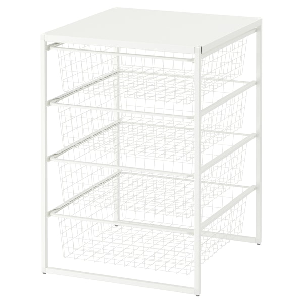 IKEA JONAXEL storage combination, 19 5/8x20 1/8x27 1/2 in White, Ikea Ireland | 9784MZCIO