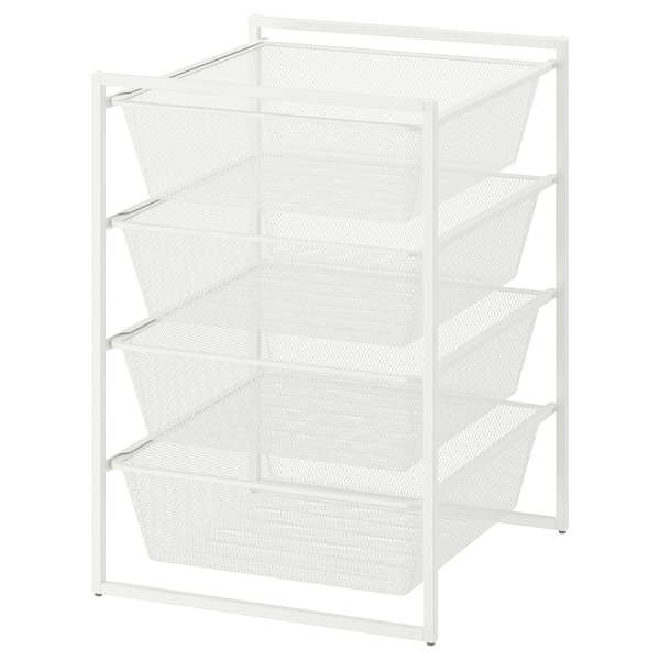 IKEA JONAXEL storage combination, 19 5/8x20 1/8x27 1/2 in White, Ikea Ireland | 5746XQHPY