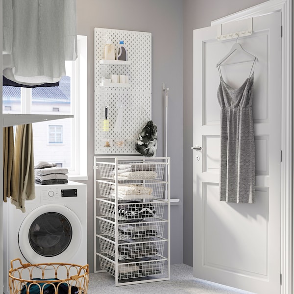 IKEA JONAXEL storage combination, 19 5/8x20 1/8x41 in White, Ikea Ireland | 0389GFXIS
