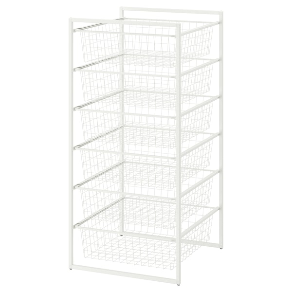 IKEA JONAXEL storage combination, 19 5/8x20 1/8x41 in White, Ikea Ireland | 0389GFXIS