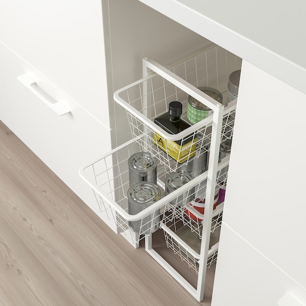 IKEA JONAXEL storage combination, 9 7/8x20 1/8x27 1/2 in White, Ikea Ireland | 2843RAWQS