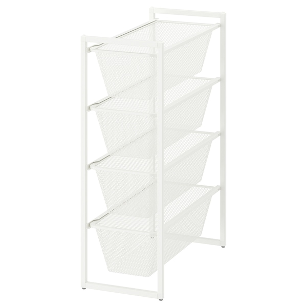 IKEA JONAXEL storage combination, 9 7/8x20 1/8x27 1/2 in White, Ikea Ireland | 5827UXGJI