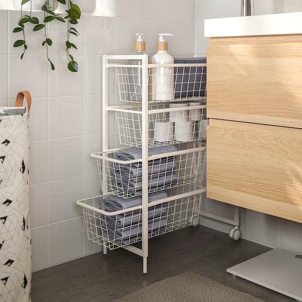 IKEA JONAXEL storage combination, 9 7/8x20 1/8x28 3/4 in White, Ikea Ireland | 0951KWJSR