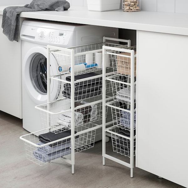 IKEA JONAXEL storage combination, 9 7/8x20 1/8x28 3/4 in White, Ikea Ireland | 0951KWJSR