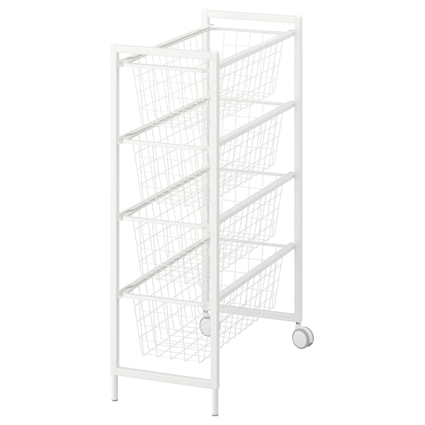 IKEA JONAXEL storage combination, 9 7/8x20 1/8x28 3/4 in White, Ikea Ireland | 0951KWJSR