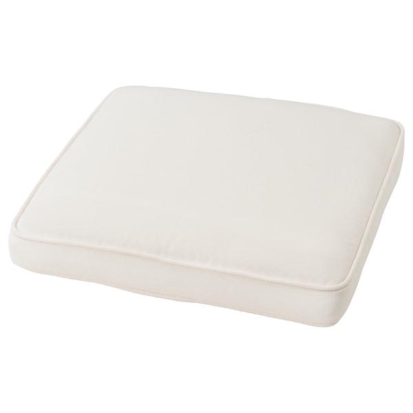 IKEA JÄRPÖN/DUVHOLMEN chair pad, outdoor, 19 5/8x19 5/8 in White, Ikea Ireland | 7529IOMTV