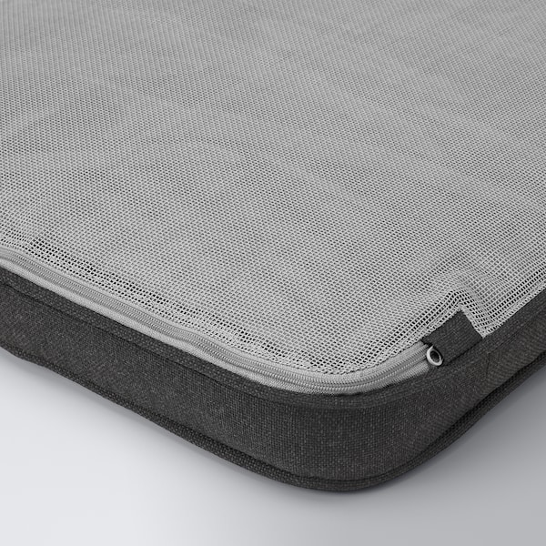 IKEA JÄRPÖN/DUVHOLMEN chair pad, outdoor, 19 5/8x19 5/8 in Anthracite, Ikea Ireland | 0895DWCHU