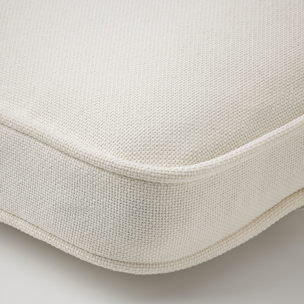IKEA JÄRPÖN/DUVHOLMEN seat/back pad, outdoor, 45 5/8x17 3/4 in White, Ikea Ireland | 9641AJHCZ