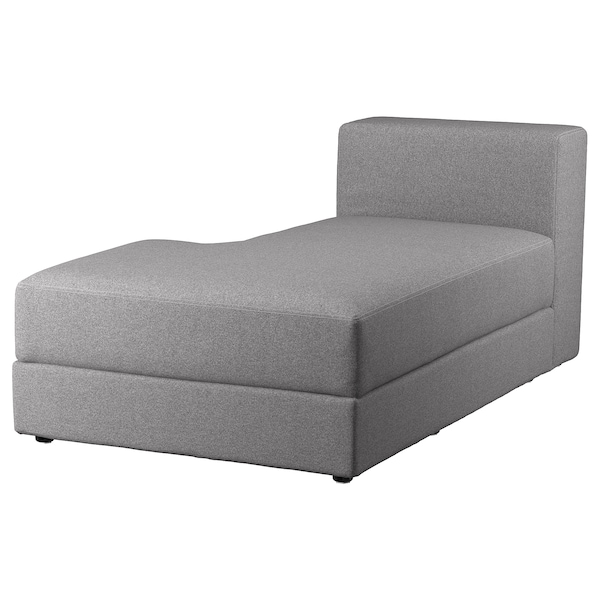 IKEA JÄTTEBO cover chaise module, left, Tonerud gray, Ikea Ireland | 1874ACZHB