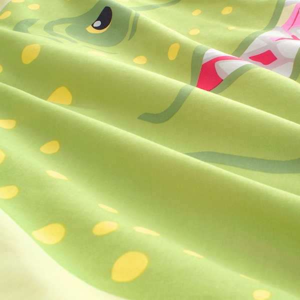 IKEA JÄTTELIK duvet cover and pillowcase(s), Twin Tyrannosaurus Rex / Triceratops / Yellow, Ikea Ireland | 7216UXTCV