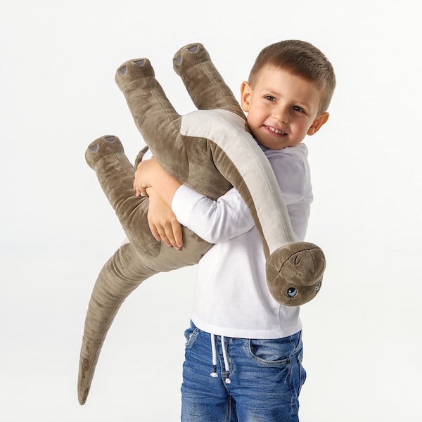 IKEA JÄTTELIK soft toy, dinosaur/dinosaur/brontosaurus, 35 in, Ikea Ireland | 9168XTACM