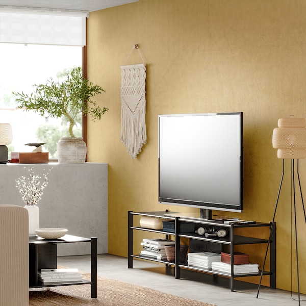 IKEA JÄTTESTA TV unit, 63x15 3/4x19 1/4 in Black, Ikea Ireland | 8357GZNJV