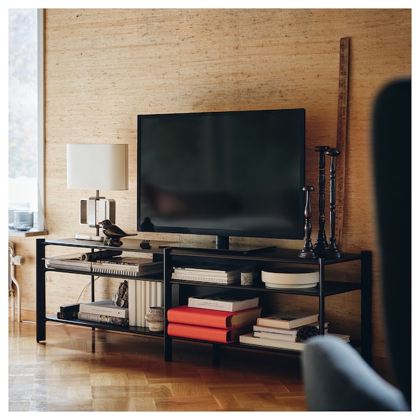 IKEA JÄTTESTA TV unit, 63x15 3/4x19 1/4 in Black, Ikea Ireland | 8357GZNJV