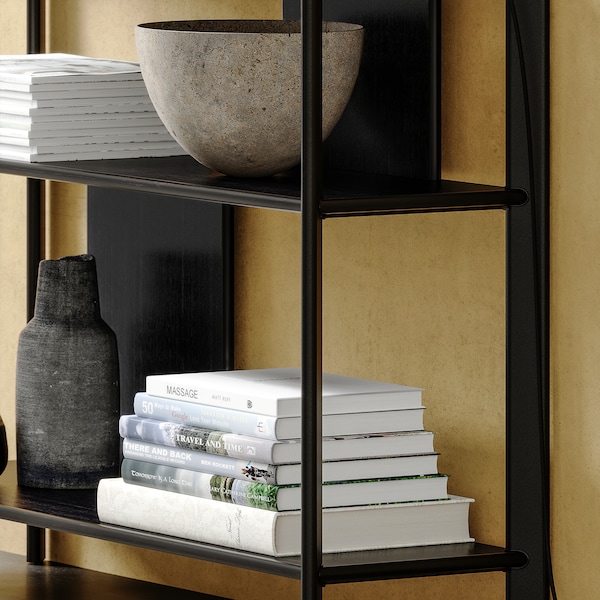 IKEA JÄTTESTA side table, 37 3/8x11 3/4 in Black, Ikea Ireland | 5817RWKUO