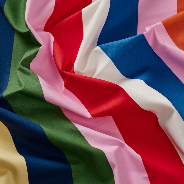 IKEA JÄTTEVÄDD pre-cut fabric, multicolor, 59x118 in, Ikea Ireland | 3902BVLOU