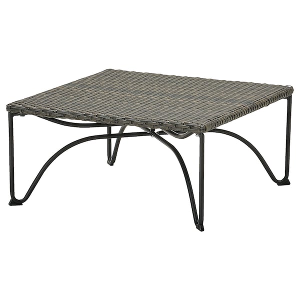 IKEA JUTHOLMEN stool, outdoor, dark gray-brown, 25 5/8x25 5/8x12 1/4 in, Ikea Ireland | 2963CLBOM