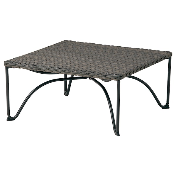 IKEA JUTHOLMEN stool, outdoor, dark gray-brown, 25 5/8x25 5/8x12 1/4 in, Ikea Ireland | 2963CLBOM