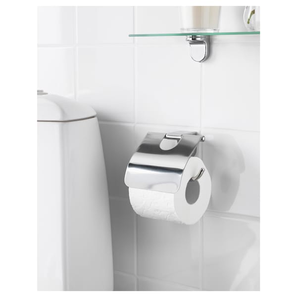 IKEA KALKGRUND Toilet roll holder, chrome plated, Ikea Ireland | 5091NVJWG