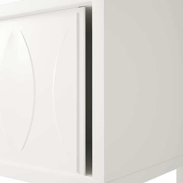 IKEA KALKNÄS cabinet with sliding doors, white, 32 5/8x16 7/8x53 7/8 in, Ikea Ireland | 3541GNAIB