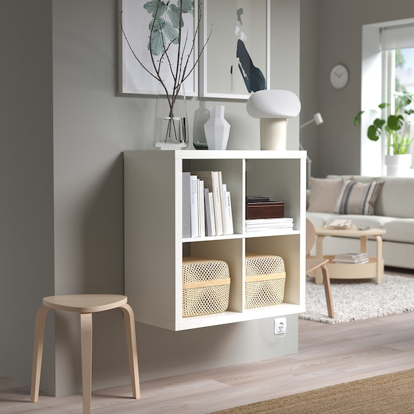 IKEA KALLAX Shelf unit, 30 3/8x30 3/8 in White, Ikea Ireland | 1032LWBOV