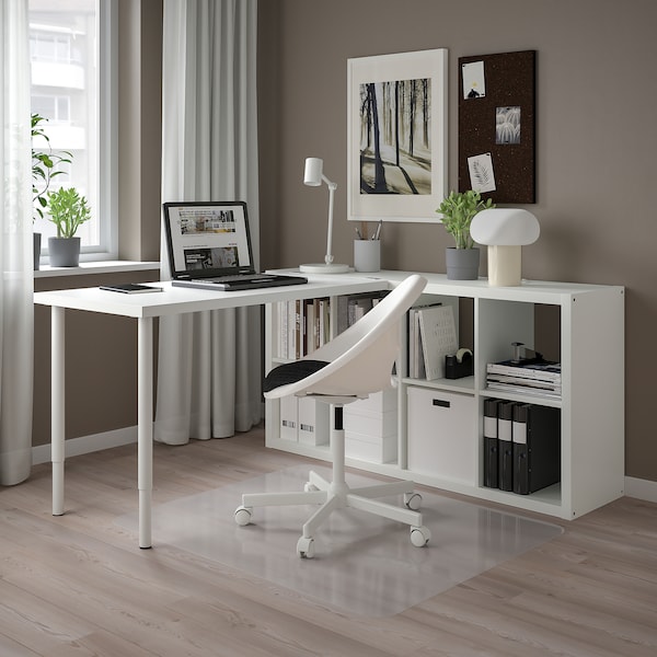 IKEA KALLAX / LAGKAPTEN workstation, 30 3/8x62 5/8x57 7/8 in White, Ikea Ireland | 6928MWOEU