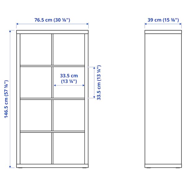 IKEA KALLAX / LAGKAPTEN workstation, 30 3/8x62 5/8x57 7/8 in White, Ikea Ireland | 6928MWOEU