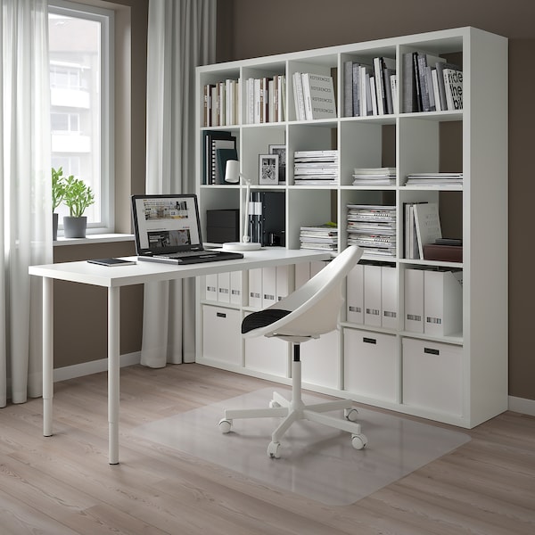 IKEA KALLAX / LAGKAPTEN workstation, 71 5/8x70 1/2x71 5/8 in White, Ikea Ireland | 5280FGEQH