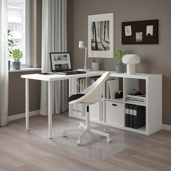 IKEA KALLAX / LINNMON workstation, 30 3/8x54 3/4x57 7/8 in White, Ikea Ireland | 2387HUTAG