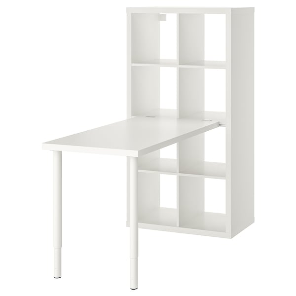 IKEA KALLAX / LINNMON workstation, 30 3/8x54 3/4x57 7/8 in White, Ikea Ireland | 2387HUTAG