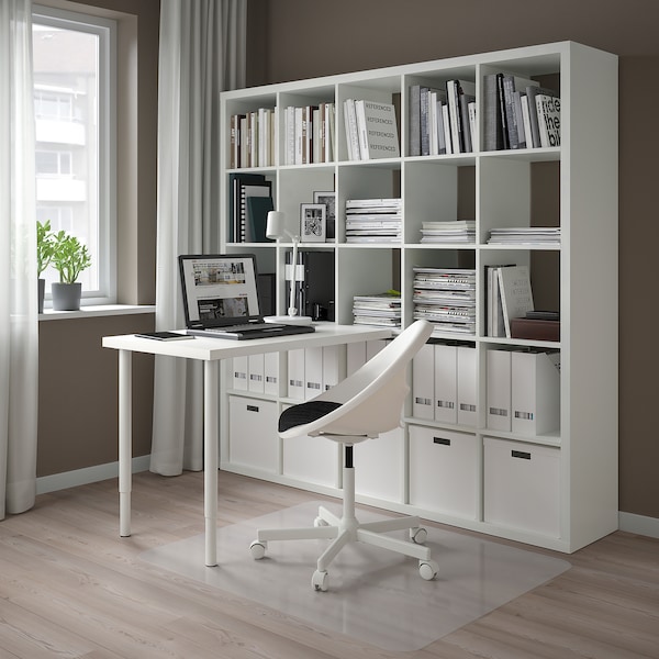 IKEA KALLAX / LINNMON workstation, 71 5/8x54 3/4x71 5/8 in White, Ikea Ireland | 1542HGAFP
